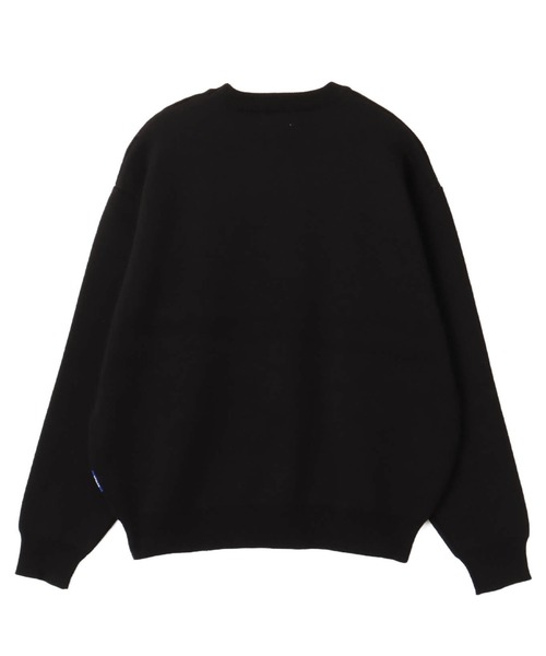 atmos（アトモス）の「atmos Small Logo Patch  Knit Sweater / アトモス スモール ロゴ パッチ ニット セーター（ニット/セーター・メンズ・ブラック系その他/ブラック/ブラウン/グリーン系その他・S/M/L/XL/XXL）」の9枚目の写真