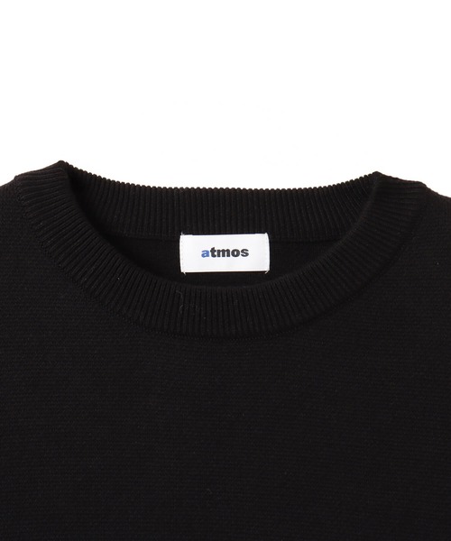 atmos（アトモス）の「atmos Small Logo Patch  Knit Sweater / アトモス スモール ロゴ パッチ ニット セーター（ニット/セーター・メンズ・ブラック系その他/ブラック/ブラウン/グリーン系その他・S/M/L/XL/XXL）」の6枚目の写真