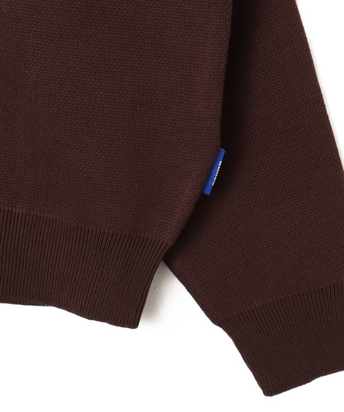 atmos（アトモス）の「atmos Small Logo Patch  Knit Sweater / アトモス スモール ロゴ パッチ ニット セーター（ニット/セーター・メンズ・ブラック系その他/ブラック/ブラウン/グリーン系その他・S/M/L/XL/XXL）」の13枚目の写真