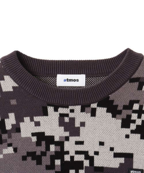 atmos（アトモス）の「atmos Small Logo Patch  Knit Sweater / アトモス スモール ロゴ パッチ ニット セーター（ニット/セーター・メンズ・ブラック系その他/ブラック/ブラウン/グリーン系その他・S/M/L/XL/XXL）」の16枚目の写真