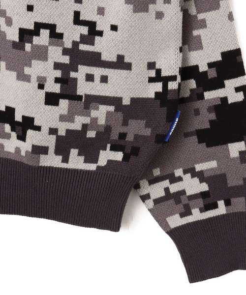 atmos（アトモス）の「atmos Small Logo Patch  Knit Sweater / アトモス スモール ロゴ パッチ ニット セーター（ニット/セーター・メンズ・ブラック系その他/ブラック/ブラウン/グリーン系その他・S/M/L/XL/XXL）」の18枚目の写真