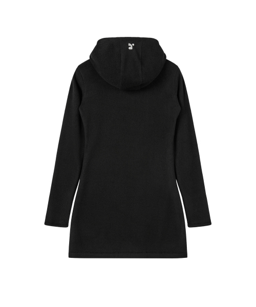 Rest&Recreation(レストアンドレクリエーション)の「HAIRY HOOD KNIT DRESS - BLACK(ワンピース・レディース・その他・ONE)」の2枚目の写真