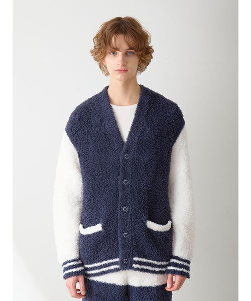 本日19:00までタイムセール　ジェラピケ　パジャマ　カーディガンholiday セール】【HOLIDAY】スキーベアジャガードカーディガン（ルームウェア