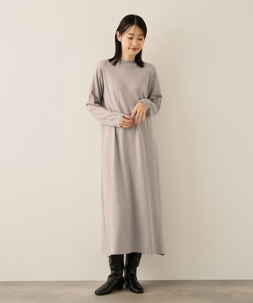 ketty(ケティ)の「カシュクールニットアンサンブルワンピース≪手洗い可能≫(ワンピース・レディース・ブラック/ベージュ・M)」の16枚目の写真