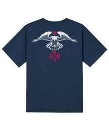 KTN0103 イーグル 半袖Tシャツ - ネイビー