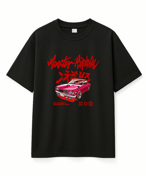 MONSTER REPUBLIC(モンスターリパブリック)の「レトロドリフトレッドTシャツブラック_8145(Tシャツ/カットソー・レディース・その他・LARGE/X-LARGE/SMALL/MEDIUM)」の1枚目の写真