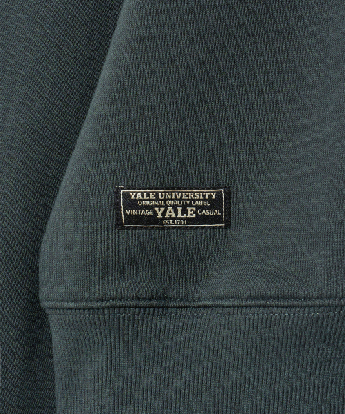 YALE（イェール）の「Yロゴボタンプリーツスウェットシャツ_チャコール（スウェット・レディース・その他・SMALL/MEDIUM/LARGE/X-LARGE）」の6枚目の写真