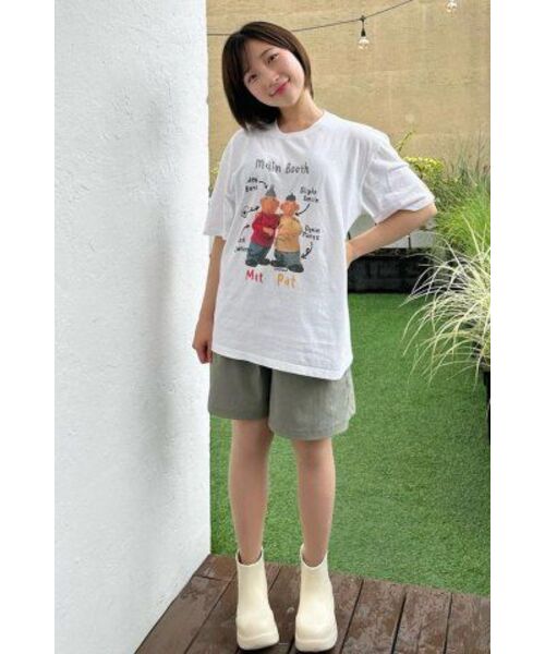 MAINBOOTH（メインブース）の「[パトワマット] QnA Tシャツ(ホワイト)（Tシャツ/カットソー・レディース・その他・2/3）」の15枚目の写真