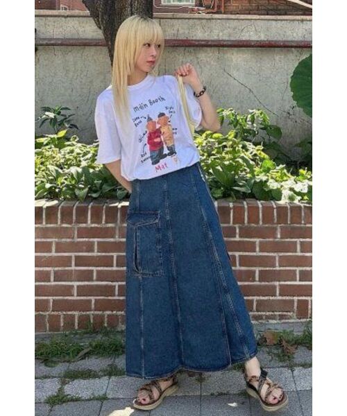 MAINBOOTH（メインブース）の「[パトワマット] QnA Tシャツ(ホワイト)（Tシャツ/カットソー・レディース・その他・2/3）」の16枚目の写真