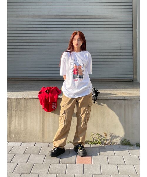 MAINBOOTH（メインブース）の「[パトワマット] QnA Tシャツ(ホワイト)（Tシャツ/カットソー・レディース・その他・2/3）」の4枚目の写真