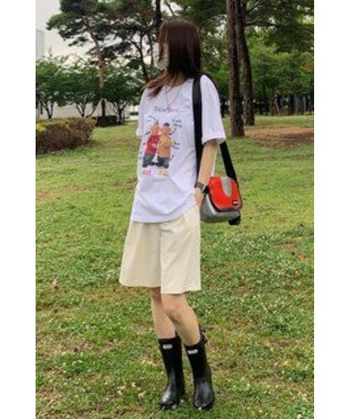 MAINBOOTH（メインブース）の「[パトワマット] QnA Tシャツ(ホワイト)（Tシャツ/カットソー・レディース・その他・2/3）」の8枚目の写真