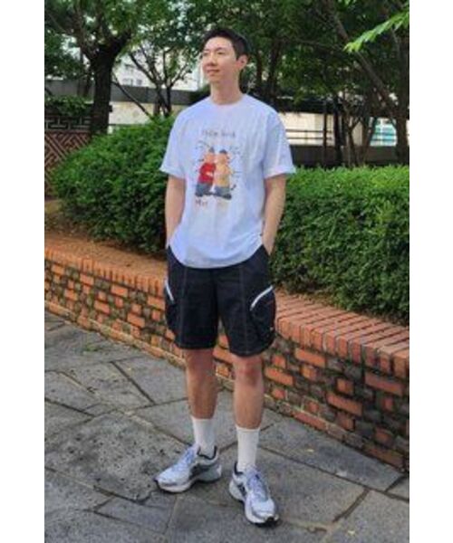 MAINBOOTH（メインブース）の「[パトワマット] QnA Tシャツ(ホワイト)（Tシャツ/カットソー・レディース・その他・2/3）」の2枚目の写真