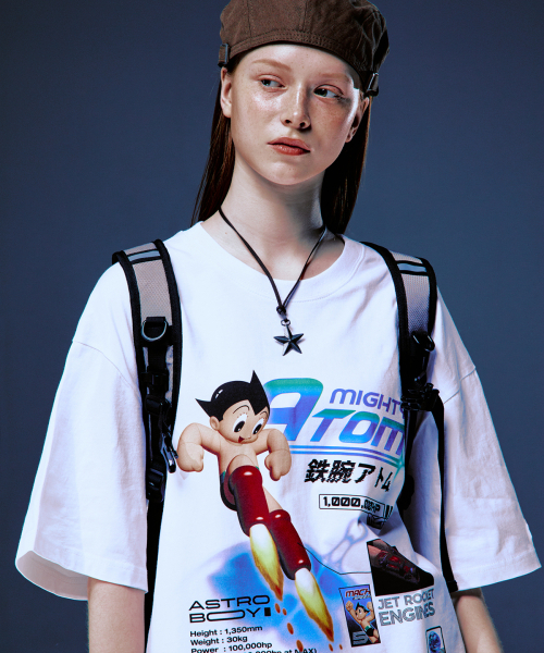 MAINBOOTH（メインブース）の「[アトム] スペースTシャツ(ホワイト)（Tシャツ/カットソー・レディース・その他・2/3）」の20枚目の写真