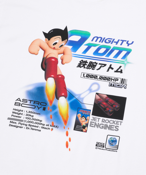 MAINBOOTH（メインブース）の「[アトム] スペースTシャツ(ホワイト)（Tシャツ/カットソー・レディース・その他・2/3）」の16枚目の写真