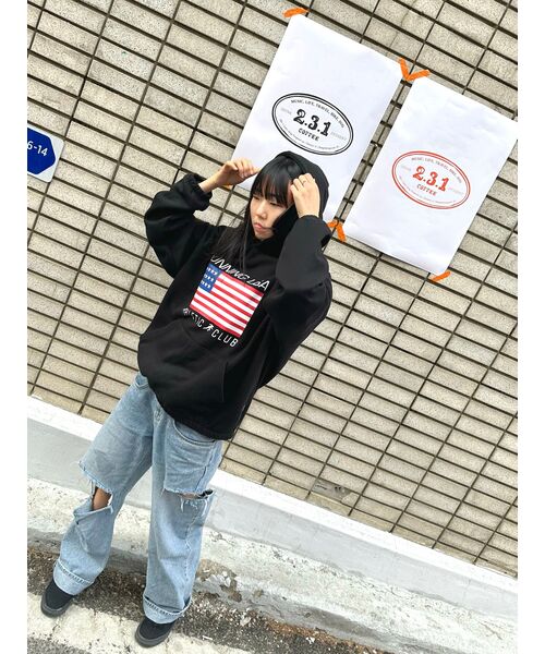 RESPECT(リスペクト)の「running usa athletic club hoodie(パーカー・メンズ・その他・MEDIUM/LARGE/X-LARGE)」の10枚目の写真