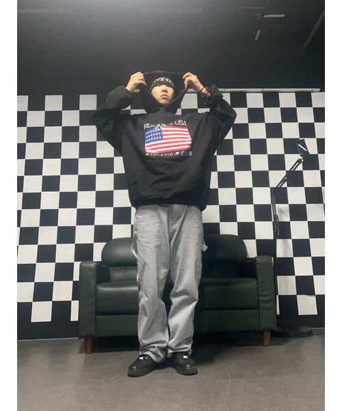 RESPECT(リスペクト)の「running usa athletic club hoodie(パーカー・メンズ・その他・MEDIUM/LARGE/X-LARGE)」の14枚目の写真