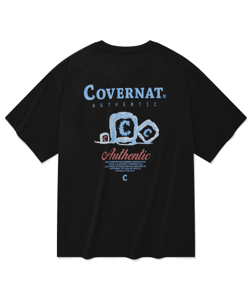 COVERNAT(カバーナット)の「アイスクーリングTシャツ ブラック(Tシャツ/カットソー・レディース・その他・SMALL/MEDIUM)」の1枚目の写真