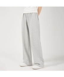 TOPBOY（トップボーイ）の「ウィメンズワイドバンディングスウェットパンツメランジ（スウェットパンツ）」