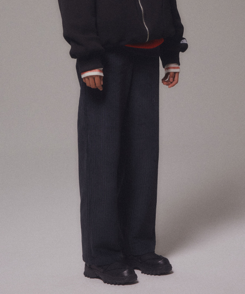 MENASOO(ミナス)の「Corduroy Straight Pants_Navy(その他パンツ・レディース・ネイビー・1/2)」の7枚目の写真