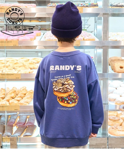 minimal(ミニマル)の「【ランディーズ】バックプリントプルオーバー(スウェット・キッズ・ブルー系その他/ラベンダー/オフホワイト/マジェンタ・120cm/100cm/110cm/140cm/130cm/90cm)」の3枚目の写真