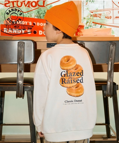 minimal(ミニマル)の「【ランディーズ】バックプリントプルオーバー(スウェット・キッズ・ブルー系その他/ラベンダー/オフホワイト/マジェンタ・120cm/100cm/110cm/140cm/130cm/90cm)」の1枚目の写真