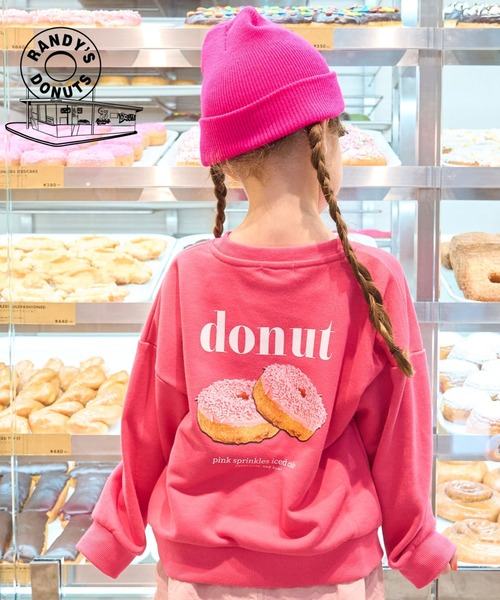 minimal(ミニマル)の「【ランディーズ】バックプリントプルオーバー(スウェット・キッズ・ブルー系その他/ラベンダー/オフホワイト/マジェンタ・120cm/100cm/110cm/140cm/130cm/90cm)」の2枚目の写真