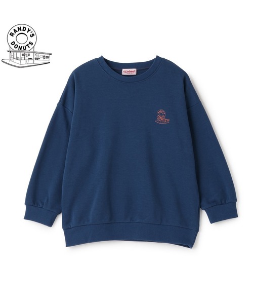 minimal(ミニマル)の「【ランディーズ】バックプリントプルオーバー(スウェット・キッズ・ブルー系その他/ラベンダー/オフホワイト/マジェンタ・120cm/100cm/110cm/140cm/130cm/90cm)」の9枚目の写真