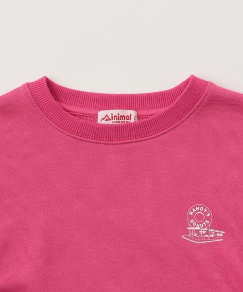 minimal(ミニマル)の「【ランディーズ】バックプリントプルオーバー(スウェット・キッズ・ブルー系その他/ラベンダー/オフホワイト/マジェンタ・120cm/100cm/110cm/140cm/130cm/90cm)」の16枚目の写真