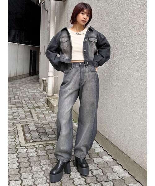 MURUA(ムルーア)の「ローファーライクベルトブーツ(ブーツ・レディース・ブラック/キャメル・24.5/23.5/22.5)」の11枚目の写真