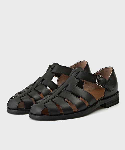 JOSEPHT（ジョセフ）の「VICTOR BLACK [VIBRAM]（サンダル・レディース・その他・23cm/23.5cm/24cm/25.5cm/25cm/24.5cm/28cm/27.5cm/27cm/26.5cm/26cm）」の3枚目の写真