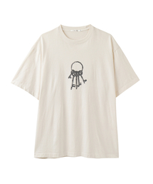 エーテルアンティークキーTシャツ_アンティークホワイト
