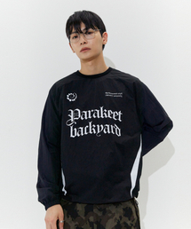 PARAKEET（パラキート）の「バックヤードナイロンプルオーバー（ブラック）（ナイロンジャケット）」