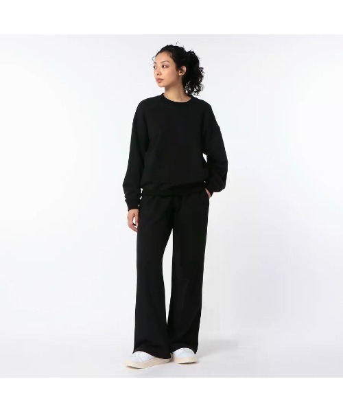 Beyond Basics(ビヨンド ベーシックス)の「GOAT / 13.5oz WIDE SWEAT PANTS(スウェットパンツ・レディース・ライトイエロー/ヘザーグレー/チャコールグレー/ブラック/サックスブルー/アイボリー/チョコ・M/S)」の1枚目の写真