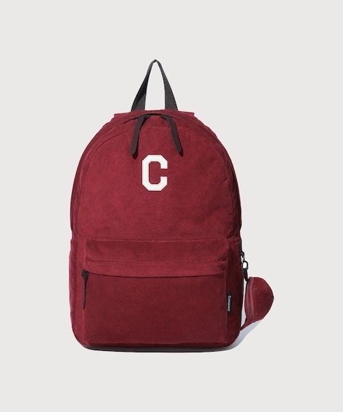 COVERNAT(カバーナット)の「C LOGO CORDUROY BACKPACK(バックパック/リュック・メンズ・ネイビー/ブラック/ワイン・FREE)」の3枚目の写真