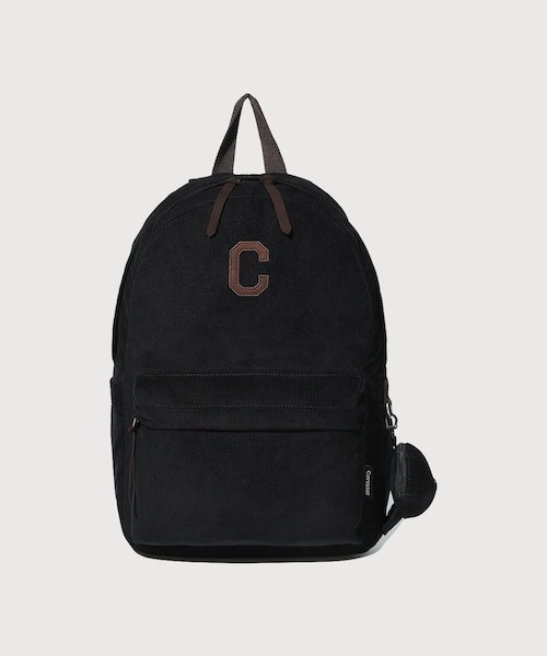 COVERNAT(カバーナット)の「C LOGO CORDUROY BACKPACK(バックパック/リュック・メンズ・ネイビー/ブラック/ワイン・FREE)」の2枚目の写真
