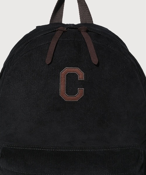 COVERNAT(カバーナット)の「C LOGO CORDUROY BACKPACK(バックパック/リュック・メンズ・ネイビー/ブラック/ワイン・FREE)」の5枚目の写真