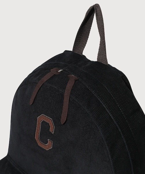 COVERNAT(カバーナット)の「C LOGO CORDUROY BACKPACK(バックパック/リュック・メンズ・ネイビー/ブラック/ワイン・FREE)」の6枚目の写真