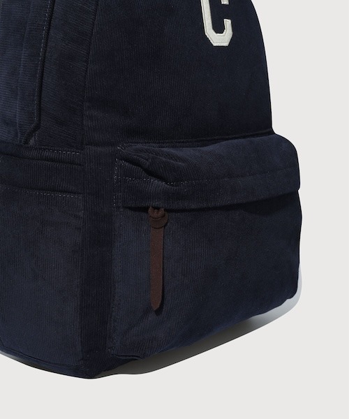 COVERNAT(カバーナット)の「C LOGO CORDUROY BACKPACK(バックパック/リュック・メンズ・ネイビー/ブラック/ワイン・FREE)」の20枚目の写真