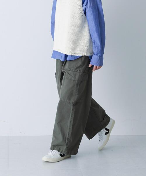 かぐれ（カグレ）の「ユーティリティーイージーパンツ（その他パンツ・レディース・オフホワイト/カーキ・FREE）」の2枚目の写真