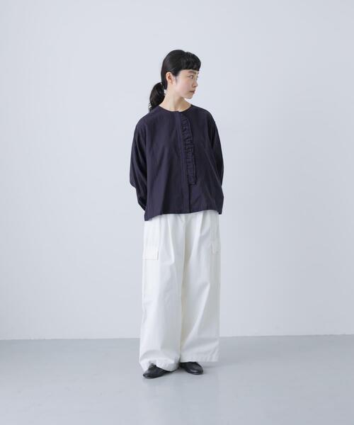 かぐれ（カグレ）の「ユーティリティーイージーパンツ（その他パンツ・レディース・オフホワイト/カーキ・FREE）」の8枚目の写真