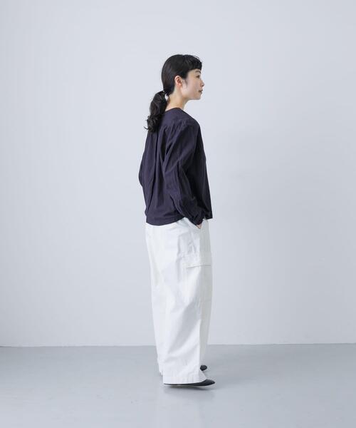 かぐれ（カグレ）の「ユーティリティーイージーパンツ（その他パンツ・レディース・オフホワイト/カーキ・FREE）」の9枚目の写真