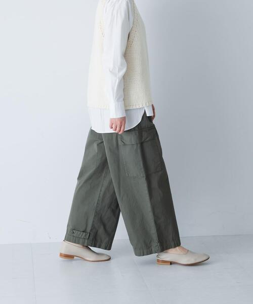 かぐれ（カグレ）の「ユーティリティーイージーパンツ（その他パンツ・レディース・オフホワイト/カーキ・FREE）」の14枚目の写真