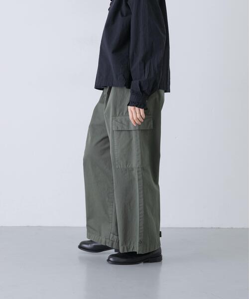 かぐれ（カグレ）の「ユーティリティーイージーパンツ（その他パンツ・レディース・オフホワイト/カーキ・FREE）」の16枚目の写真