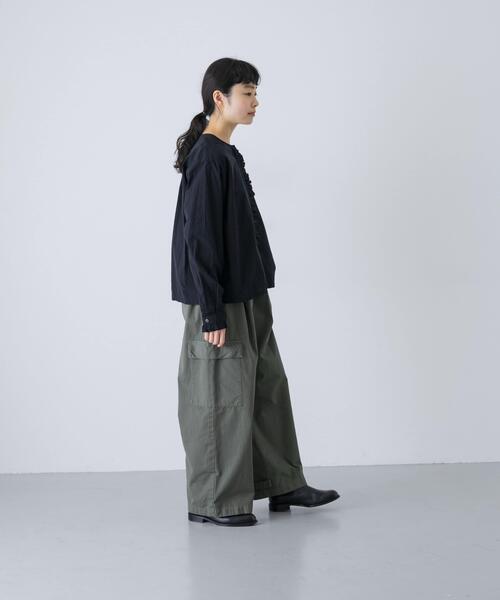 かぐれ（カグレ）の「ユーティリティーイージーパンツ（その他パンツ・レディース・オフホワイト/カーキ・FREE）」の18枚目の写真