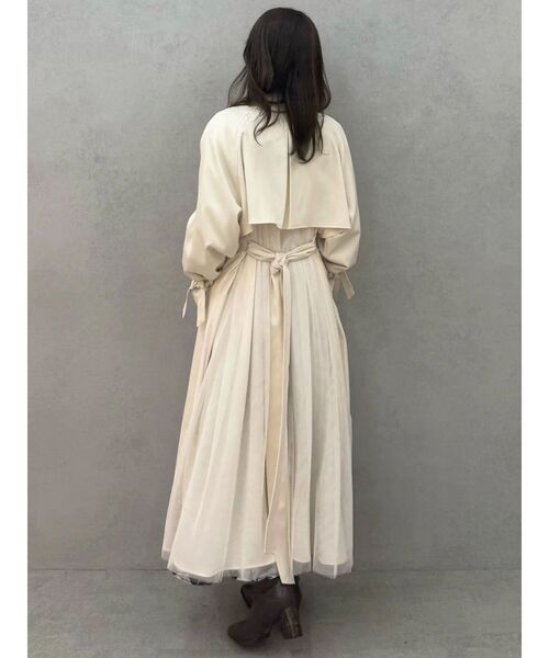 バックチュールトレンチコート（トレンチコート）｜MERCURYDUO