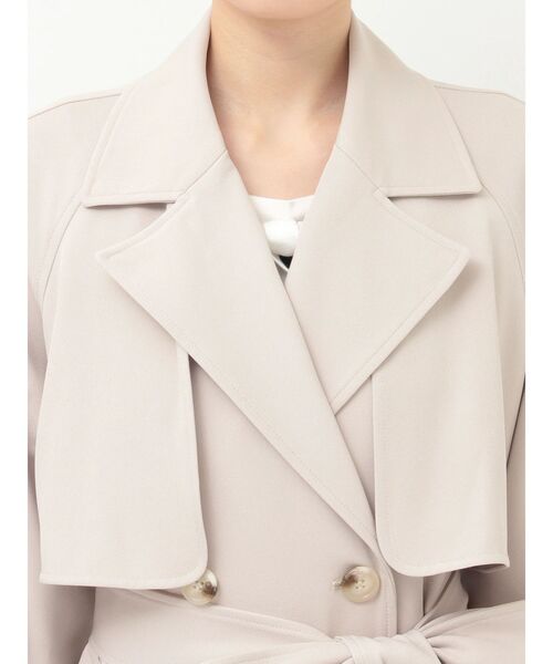 バックチュールトレンチコート（トレンチコート）｜MERCURYDUO