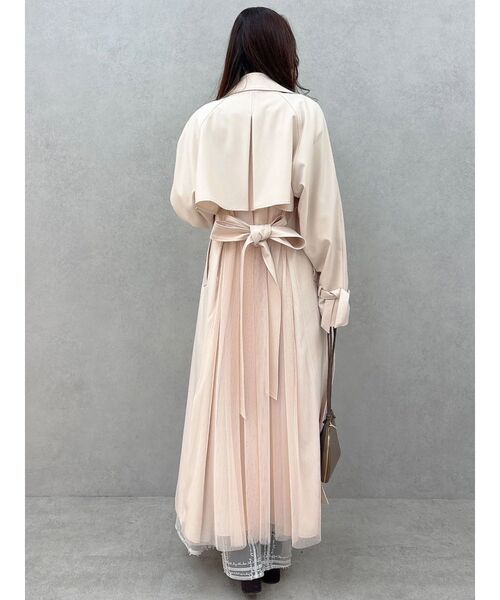 バックチュールトレンチコート（トレンチコート）｜MERCURYDUO