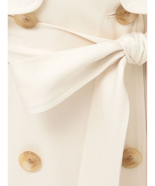 MERCURYDUO（マーキュリーデュオ）の「バックチュールトレンチコート（トレンチコート・レディース・アイボリー/ピンク/ベージュ・MEDIUM/SMALL）」の14枚目の写真