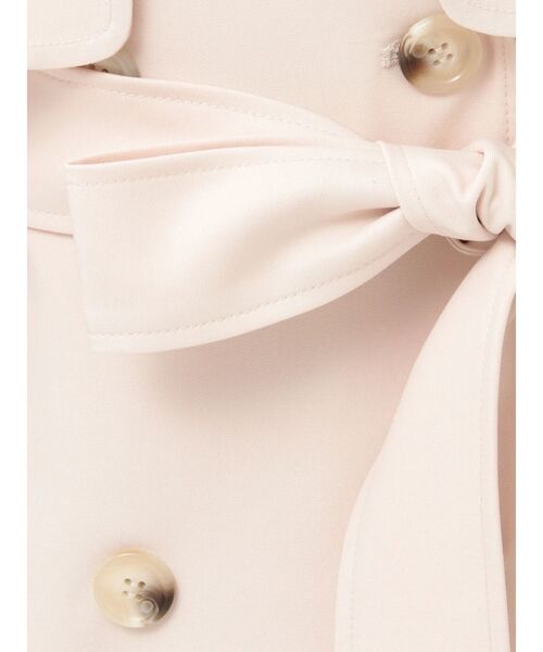 MERCURYDUO（マーキュリーデュオ）の「バックチュールトレンチコート（トレンチコート・レディース・アイボリー/ピンク/ベージュ・MEDIUM/SMALL）」の15枚目の写真