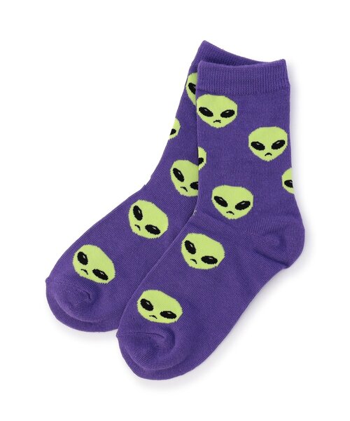 BREEZE（ブリーズ）の「BOYSいろいろソックス（ソックス/靴下・キッズ・グリーン/パープル/ネイビー/アイボリー/ブラック/ブルー・21/18/15 ）」の6枚目の写真